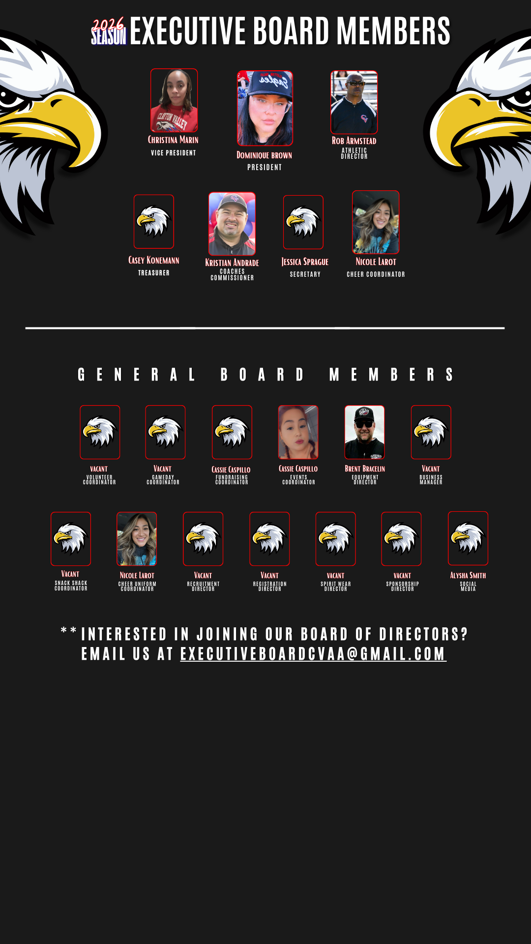 -logo on the back of t-shirt+logo displayed on website -announcements at home games -logo displayed on “sponsor” banner for home games -sponsor frame for business -Weekly social media post -logo a